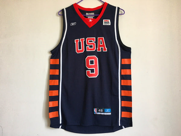 Olympische Spiele 2004 in Athen – American Dream Six USA Nr. 6 James Ultimate Mesh-Trikot 