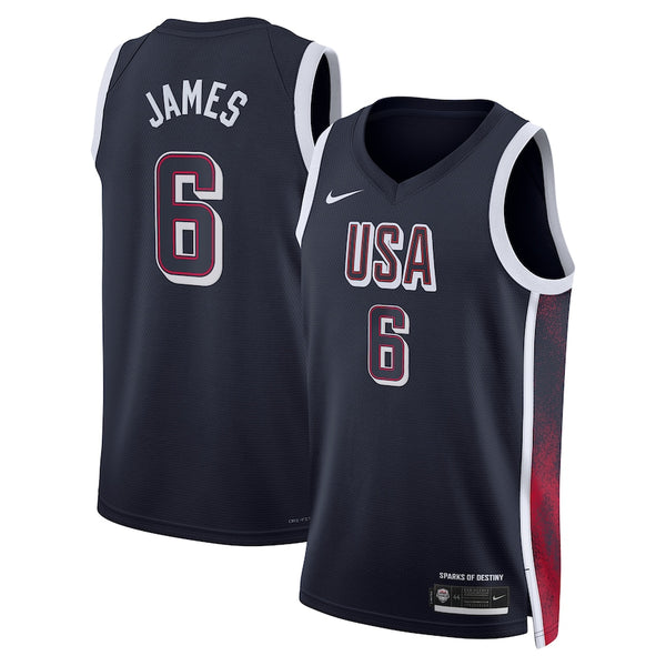 24 Giochi Olimpici JAMES USA Team Dark Black Fan Edition 