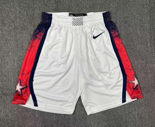 24 Olympics USA Team White Shorts