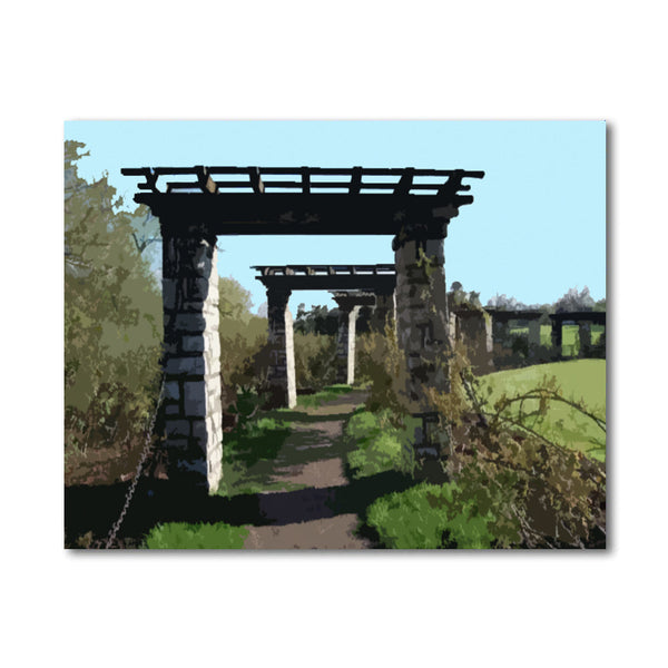 Whitnall Park Walkway Kansas City Missouri Paint By Number Painting Set