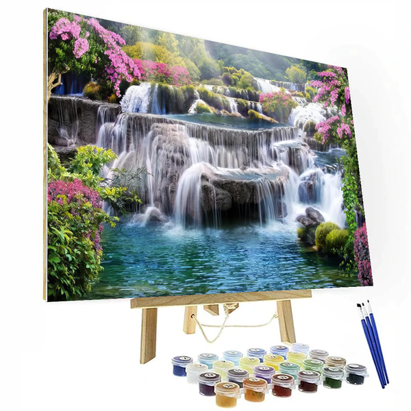 Scenic Serenity Paint By Number Canvas Kit