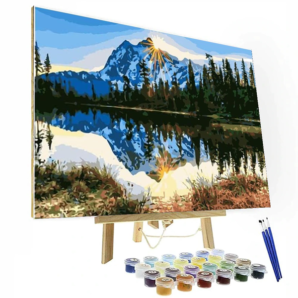 Seasons Of Serenity Quadruple Paint By Numbers Kit