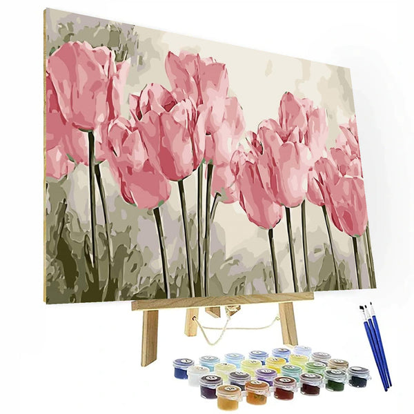 Blossoming Flowers Paint by Numbers Kit