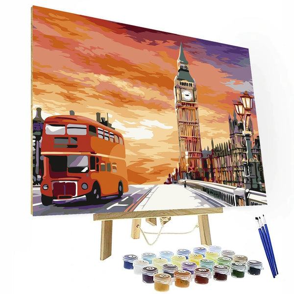 Twilight Ambiance Of London Canvas Kit