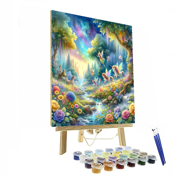 Fantastic Fantasy Forest - DIY Painting By Numbers Kit