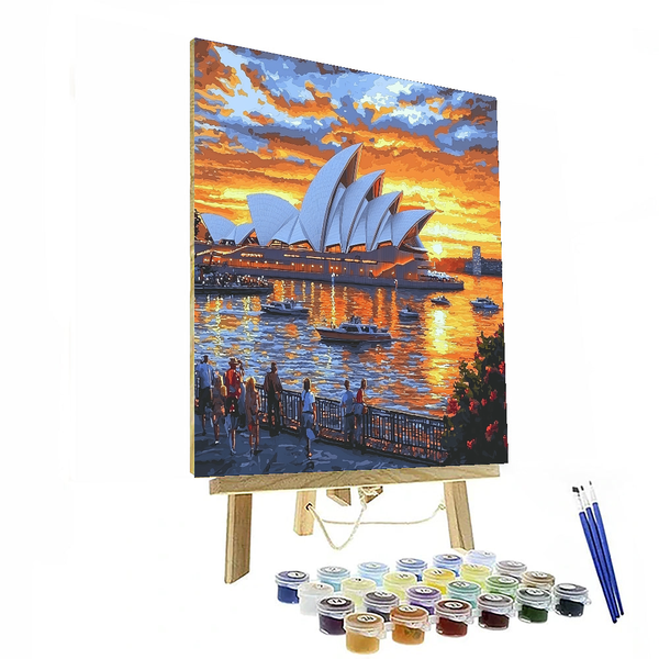 Sydney Opera House - DIY Painting By Numbers Kit