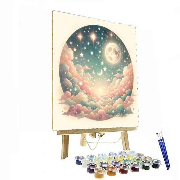 Dreamy Starlit Sky - DIY Painting By Numbers Kit