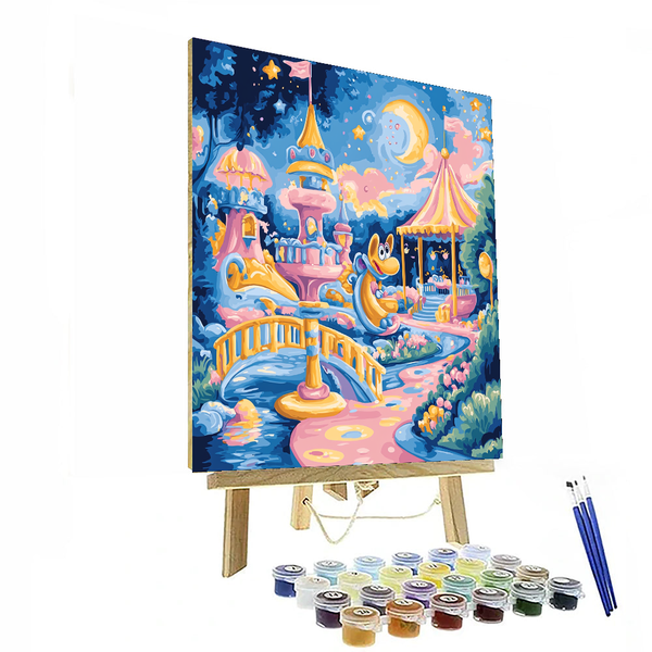 Figment's Imagination Celebration - Disney Inspired DIY Painting By Numbers Kit