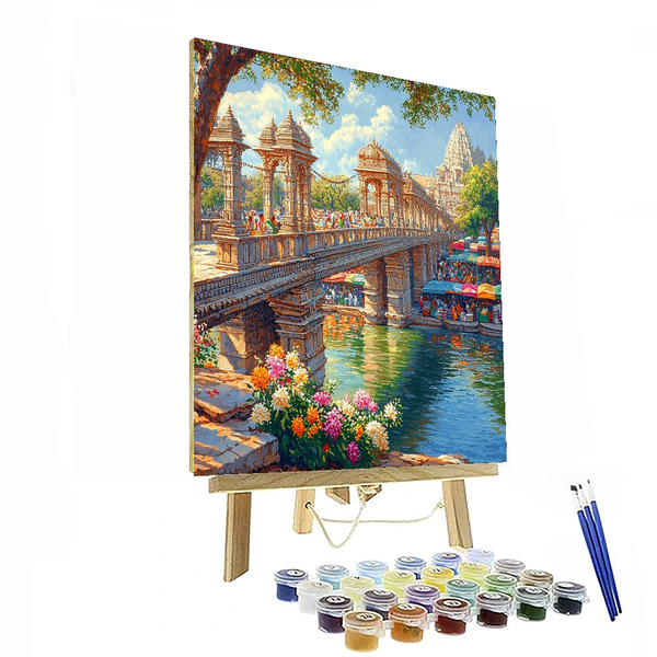 Bridges of Madurai - DIY Painting By Numbers Kit