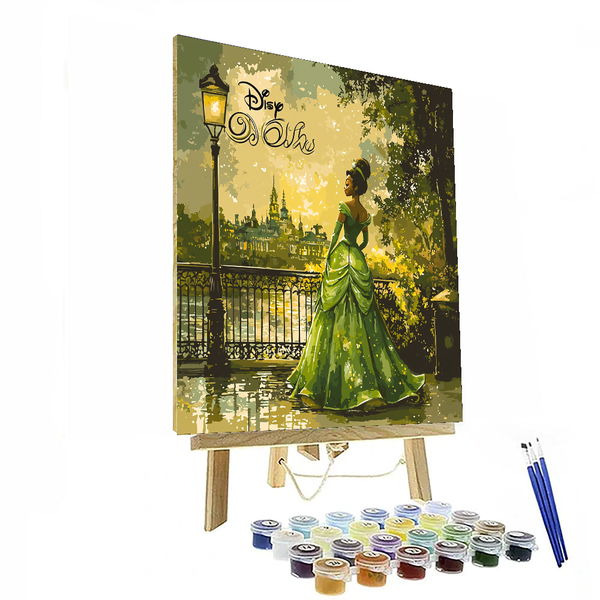 Tiana's Bayou Dream Wall Accent - Disney Inspired DIY Painting By Numbers Kit