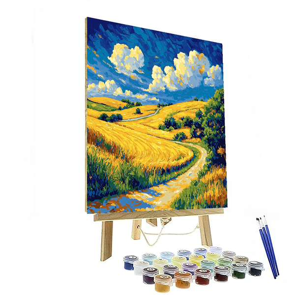 Vincent van Gogh Inspired Summer Afternoon - DIY Painting By Numbers Kit