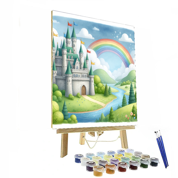 Fairy Tale Castle Adventure - DIY Painting By Numbers Kit