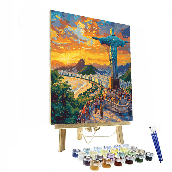 Christ the Redeemer - DIY Painting By Numbers Kit