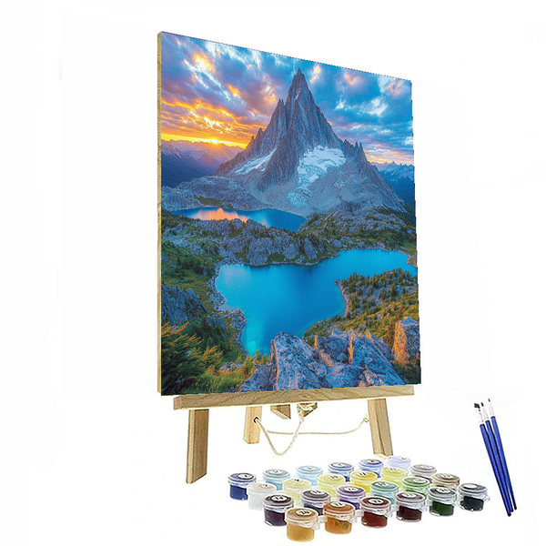 Fitz Roy Mountain - DIY Painting By Numbers Kit