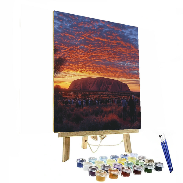 Uluru - Australia - DIY Painting By Numbers Kit