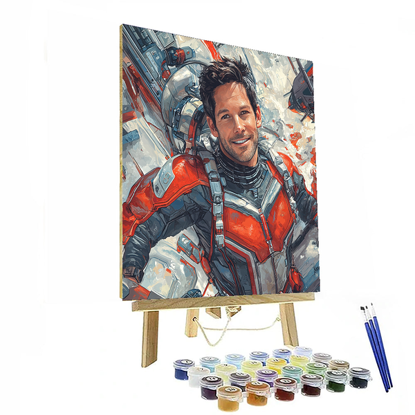 Paul Rudd: The Ageless Charm of Ant-Man - DIY Painting By Numbers Kit