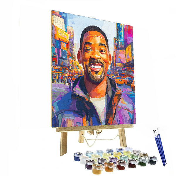 Will Smith: Legendary Journey Beyond Bel-Air - DIY Painting By Numbers Kit