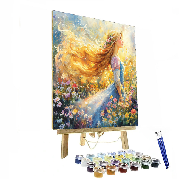 Rapunzel's Magical Moments - Disney Inspired DIY Painting By Numbers Kit