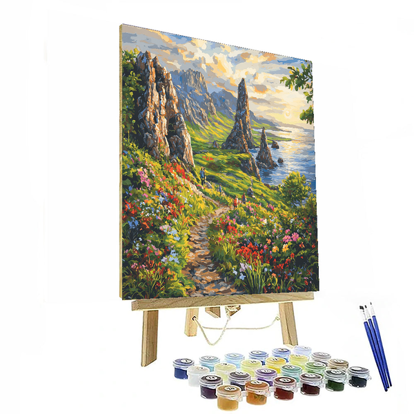 Scotland's Isle of Skye - DIY Painting By Numbers Kit