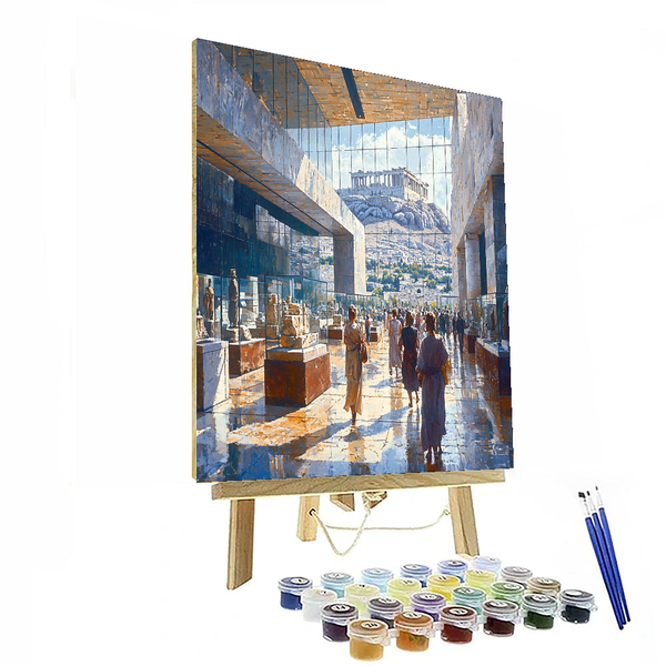 Acropolis Museum - DIY Painting By Numbers Kit