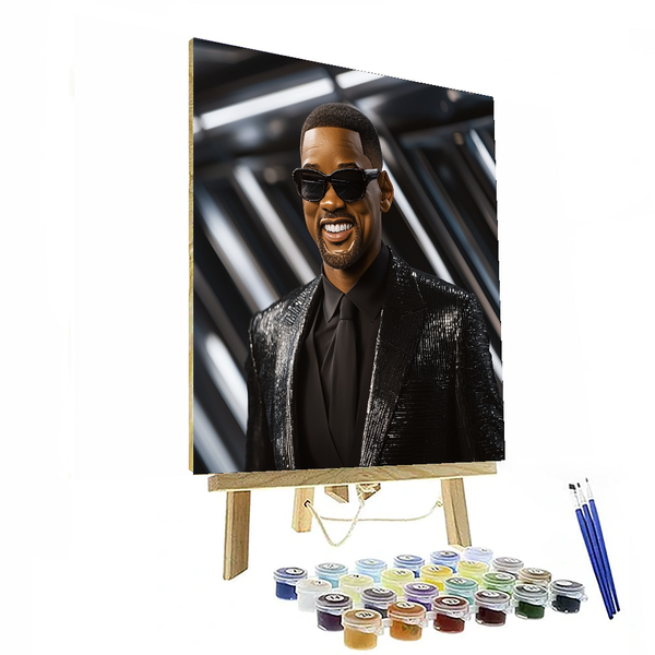 Will Smith: Pursuit of the Beloved Box Office King - DIY Painting By Numbers Kit