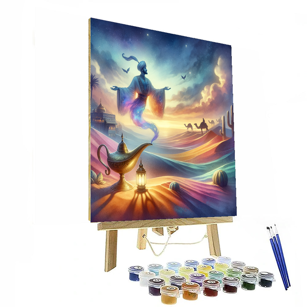 Magical Genie - DIY Painting By Numbers Kit