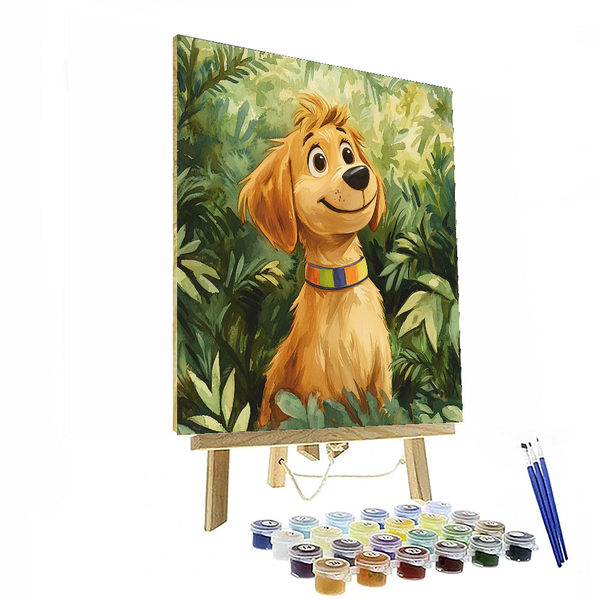 Dug's Adventure - Disney Inspired DIY Painting By Numbers Kit