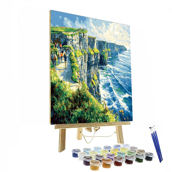 The Cliffs of Moher - DIY Painting By Numbers Kit