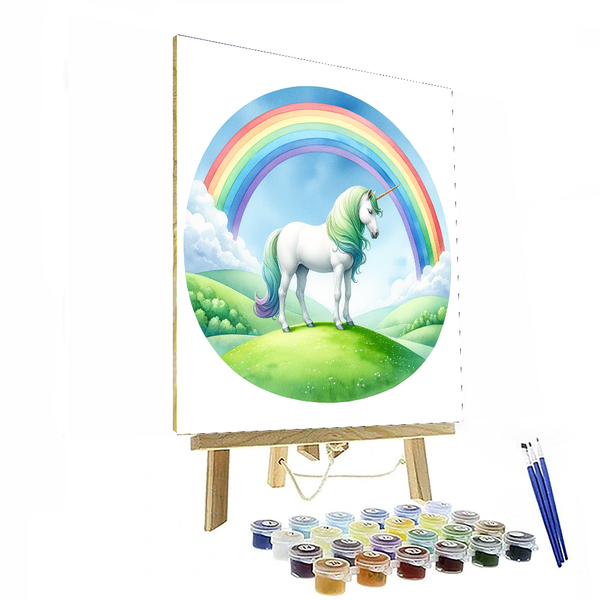 Magical Unicorn Journey - DIY Painting By Numbers Kit