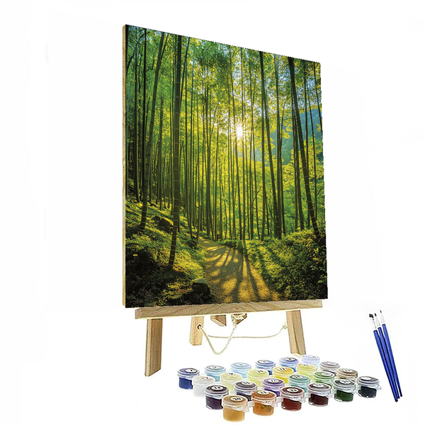 Bamboo Grove - DIY Painting By Numbers Kit