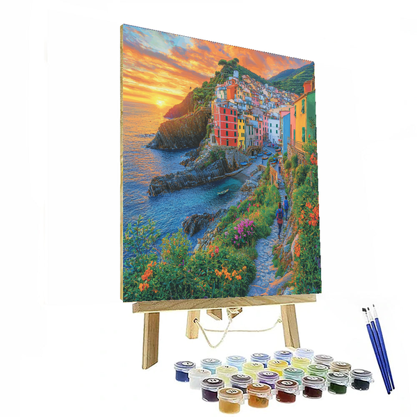 Cinque Terre - DIY Painting By Numbers Kit