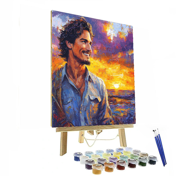 Matthew McConaughey: The Soulful Voyager of Cinematic Realism - DIY Painting By Numbers Kit