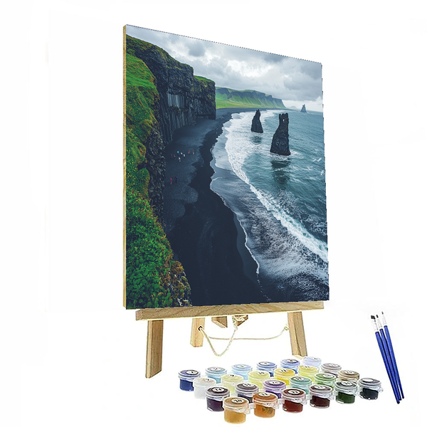 Vik Beach - DIY Painting By Numbers Kit