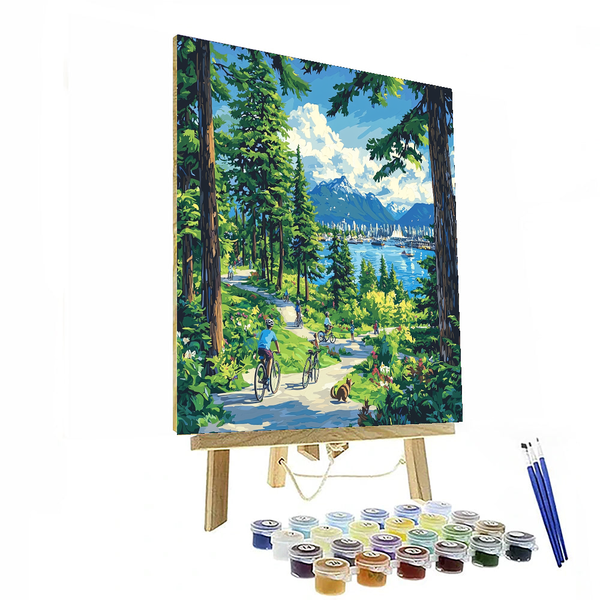 Stanley Park - Vancouver, Canada - DIY Painting By Numbers Kit