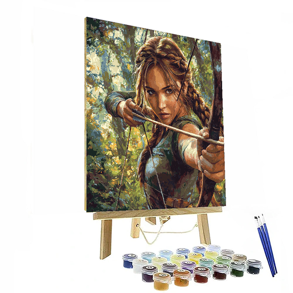 Jennifer Lawrence: Radiant Versatility and Hunger for Acting - DIY Painting By Numbers Kit