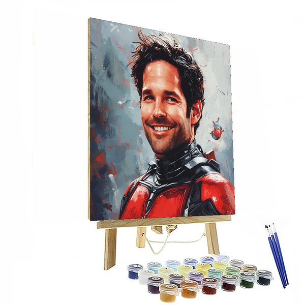 Paul Rudd: The Timeless Ant-Man of Comedy - DIY Painting By Numbers Kit