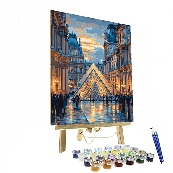 The Louvre Museum - DIY Painting By Numbers Kit