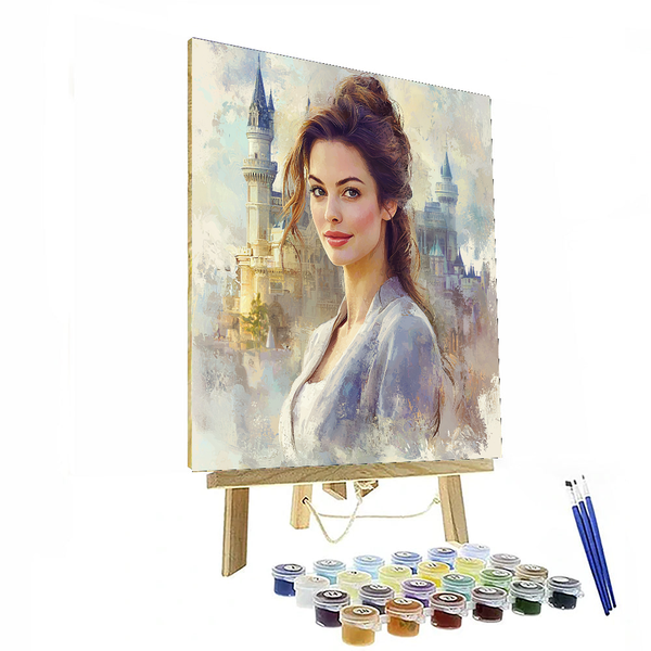 Anne Hathaway: The Resilient Dreamer of Hollywood - DIY Painting By Numbers Kit