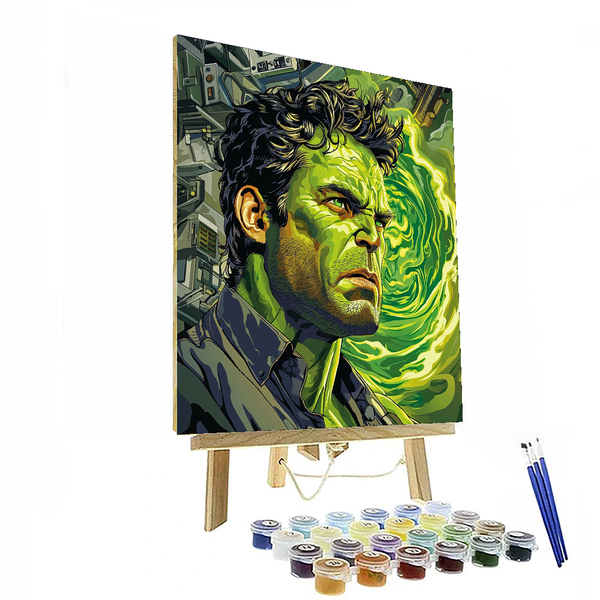 Mark Ruffalo: Unveiling the Duality of Bruce Banner and Hulk - DIY Painting By Numbers Kit