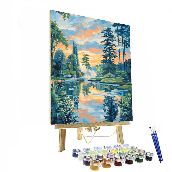 Claude Monet Inspired Whimsical Weather Wonders - DIY Painting By Numbers Kit