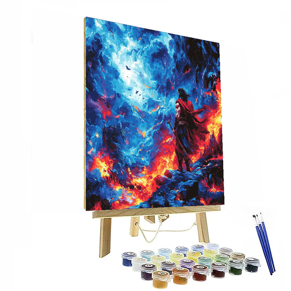 Hades' Underworld Adventure - Disney Inspired DIY Painting By Numbers Kit