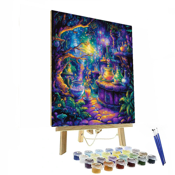 Yzma's Potion Making - Disney Inspired DIY Painting By Numbers Kit