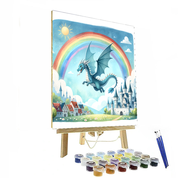 Magical Dragon Adventure - DIY Painting By Numbers Kit