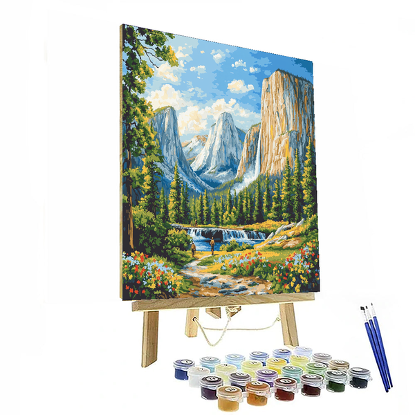 Yosemite National Park - DIY Painting By Numbers Kit