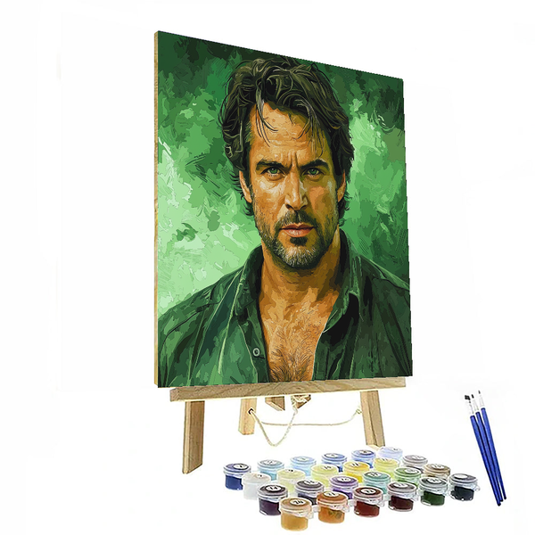 Mark Ruffalo: The Compassionate Hero of the Screen - DIY Painting By Numbers Kit