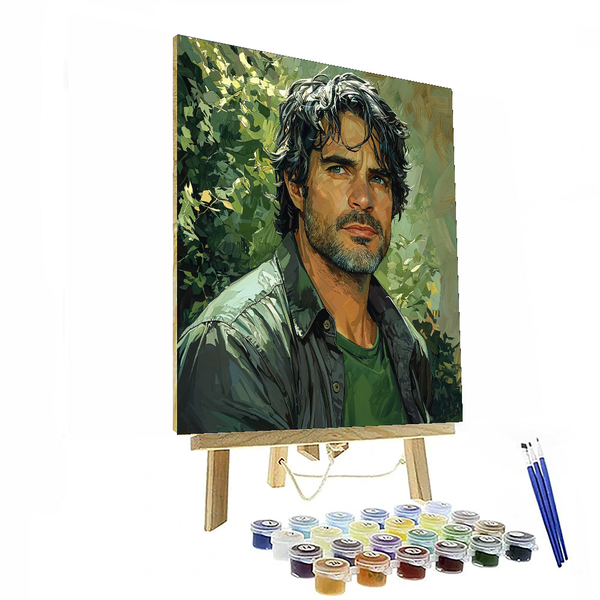 Mark Ruffalo: A Gentle Giant's Transformation into the Hulk - DIY Painting By Numbers Kit