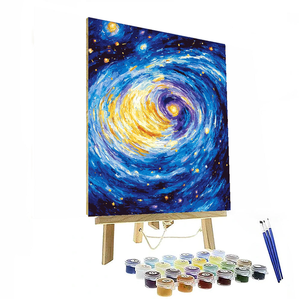 Vincent Van Gogh Inspired Endless Cosmos - DIY Painting By Numbers Kit