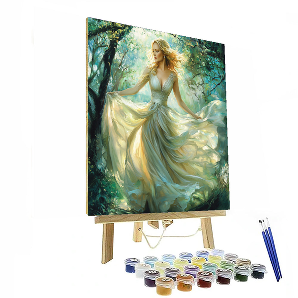 Cate Blanchett: Elegance Beyond the Silver Screen - DIY Painting By Numbers Kit