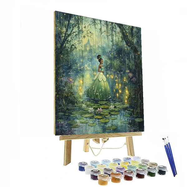 Tiana's Bayou Dreamland - Disney Inspired DIY Painting By Numbers Kit