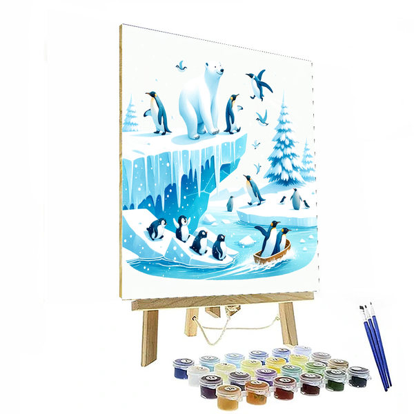 Arctic Antics - DIY Painting By Numbers Kit